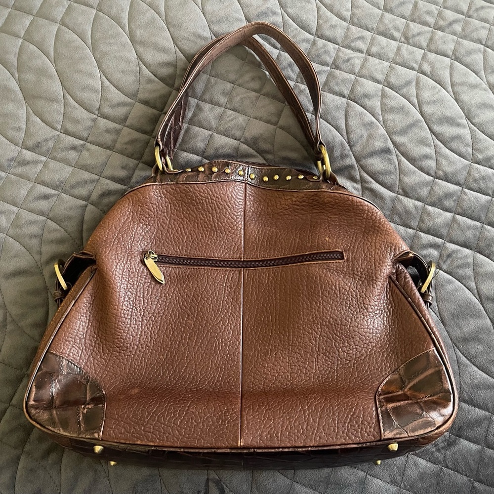 CODICE brown leather bag - Picture 4 of 10
